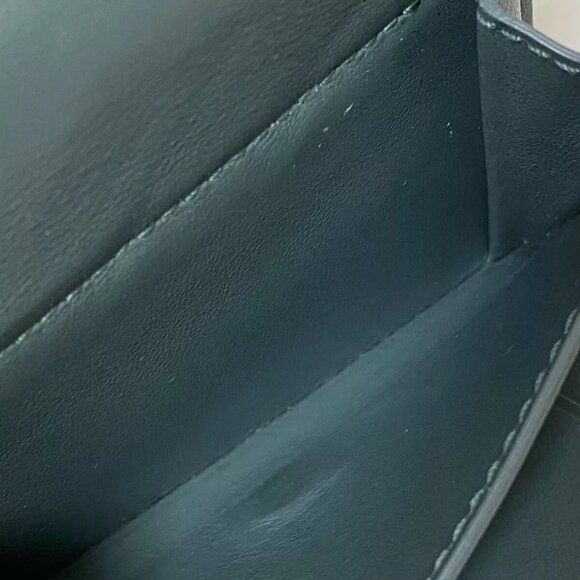 Auth BOTTEGA VENETA Maxi Intrecciato - Light Green Leather authentic - Picture 7 of 9